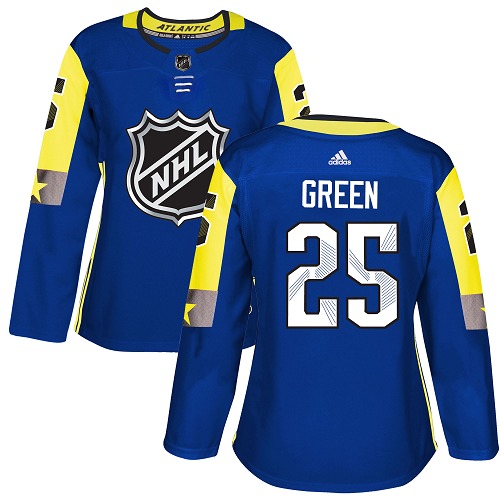 Adidas Red Wings #25 Mike Green Royal 2018 All-Star Atlantic Division Authentic Women's Stitched NHL Jersey - Click Image to Close